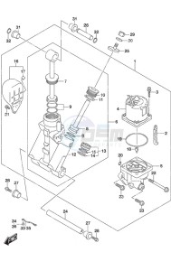 DF 175A drawing Trim Cylinder