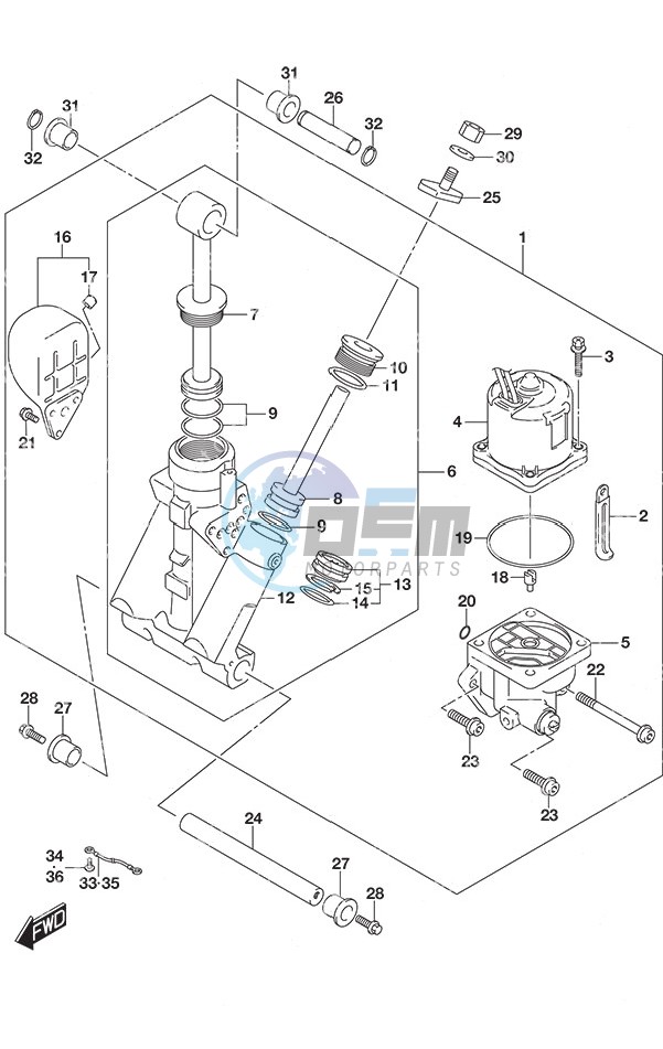 Trim Cylinder