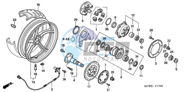 REAR WHEEL