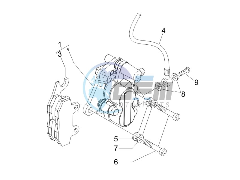 Brakes hose  - Calipers