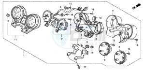 CB1300S CB1300SUPER FOUR drawing METER (CB1300/A)