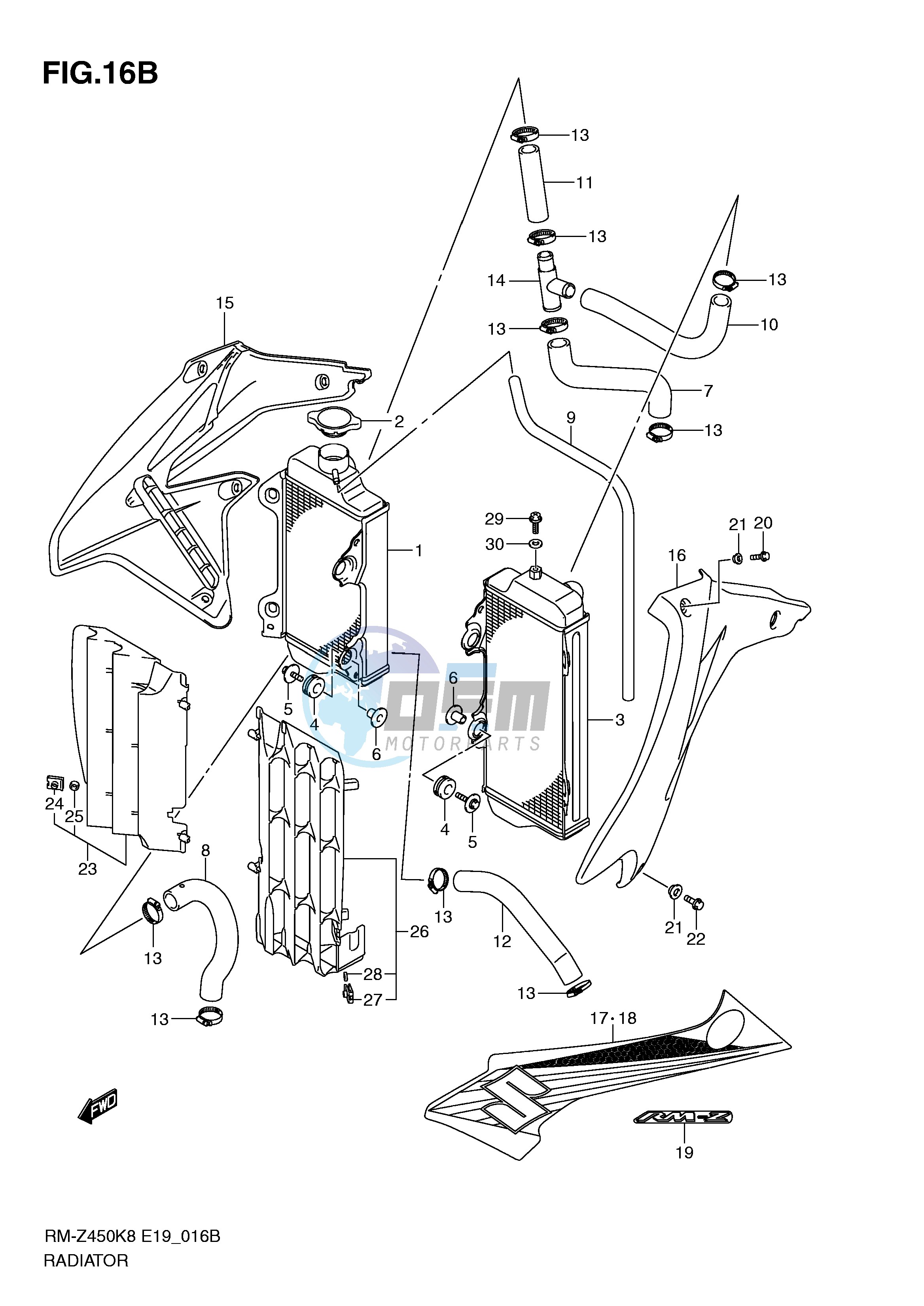 RADIATOR (RM-Z450L1)