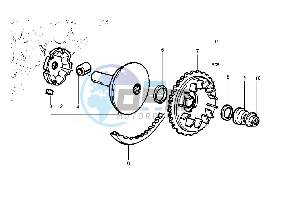 Driving pulley