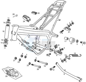 RCR 50 drawing Frame