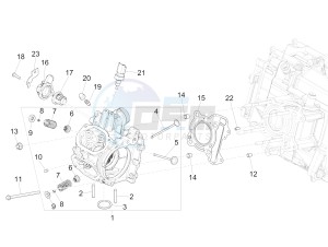 Medley 150 4T ie ABS (APAC) drawing Head unit - Valve