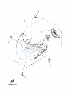 GPD150-A  (BV4G) drawing CAMSHAFT & CHAIN