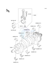 ZR 1000 A [Z1000] (A1-A3) drawing CRANKSHAFT