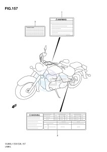 VL800 (E3-E28) VOLUSIA drawing LABEL (VL800L1 E33)