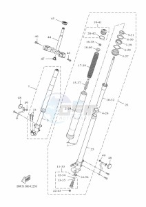 XTZ690 TENERE 700 (BEH3) drawing FRONT FORK