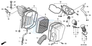 NSA700A9 Australia - (U / MME REF) drawing AIR CLEANER