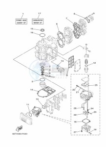 40XMH drawing REPAIR-KIT-1