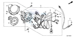 NSC50T2F NSC50T2 UK - (E) drawing SPEEDOMETER (NSC502WH/ T2)