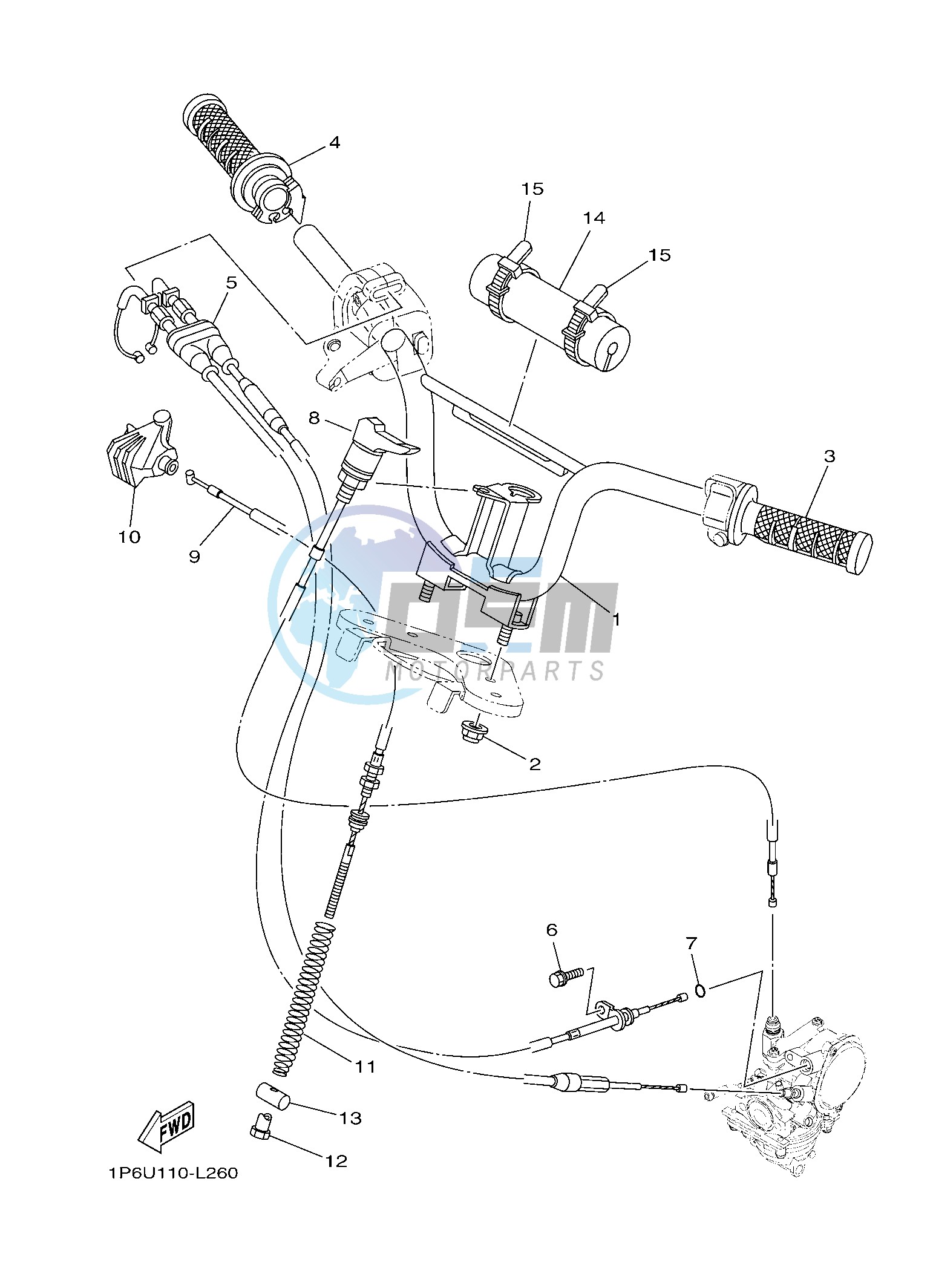 STEERING HANDLE & CABLE