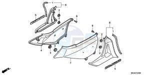 GL1800A SI - (SI) drawing SIDE COVER