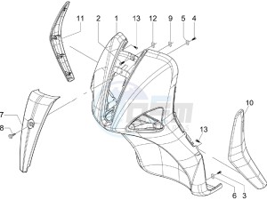 Liberty 50 4t drawing Front shield