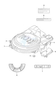 DF 70A drawing Ring Gear Cover