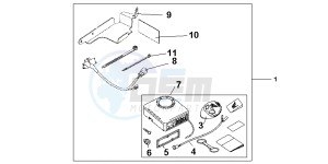 SH125RB drawing G,KIT SECURI TY SY