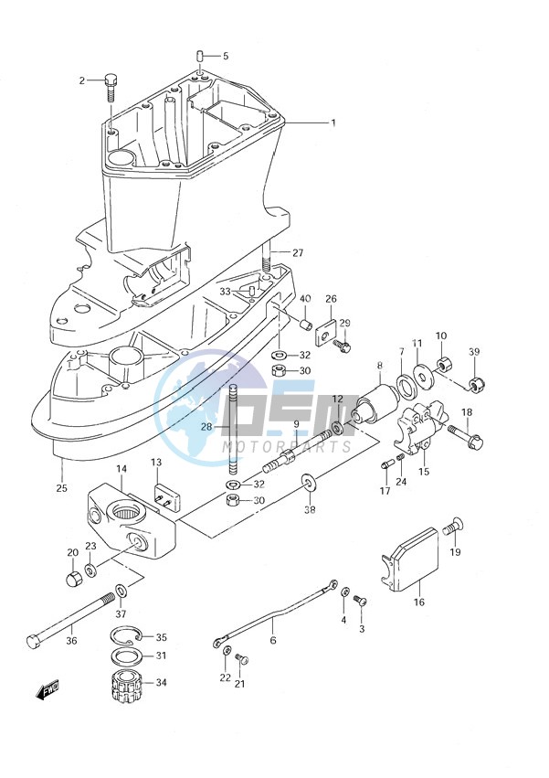 Driveshaft Housing