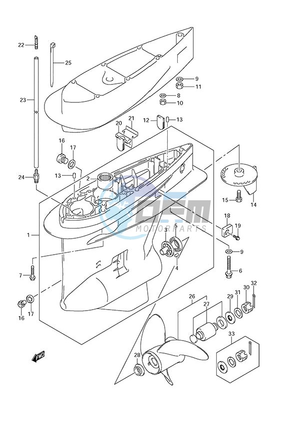 Gear Case (C/R)