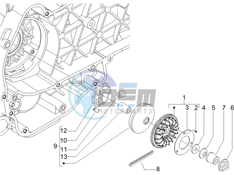 Driving pulley