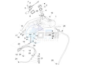 Sprint 50 4T 4V (EMEA) drawing Fuel tank