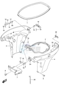 DF 50A drawing Side Cover High Thrust