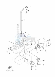 F20LEHA-2017 drawing LOWER-CASING-x-DRIVE-2