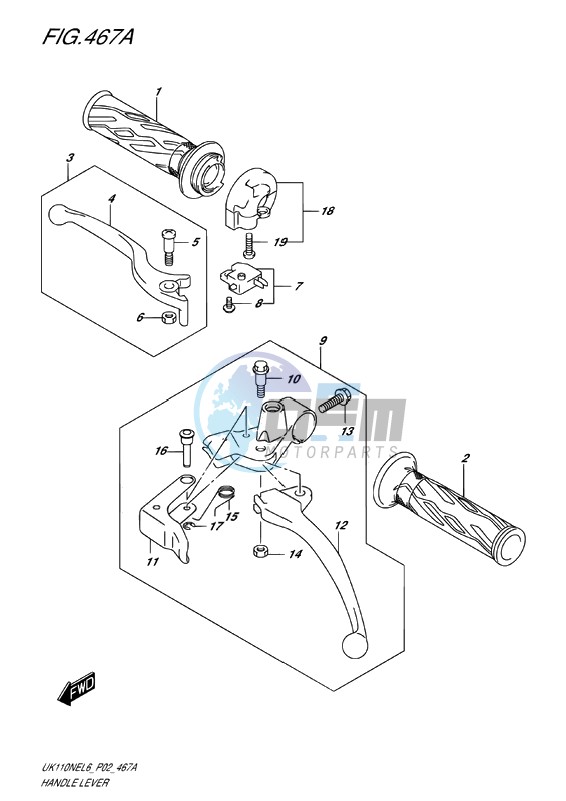 HANDLE LEVER