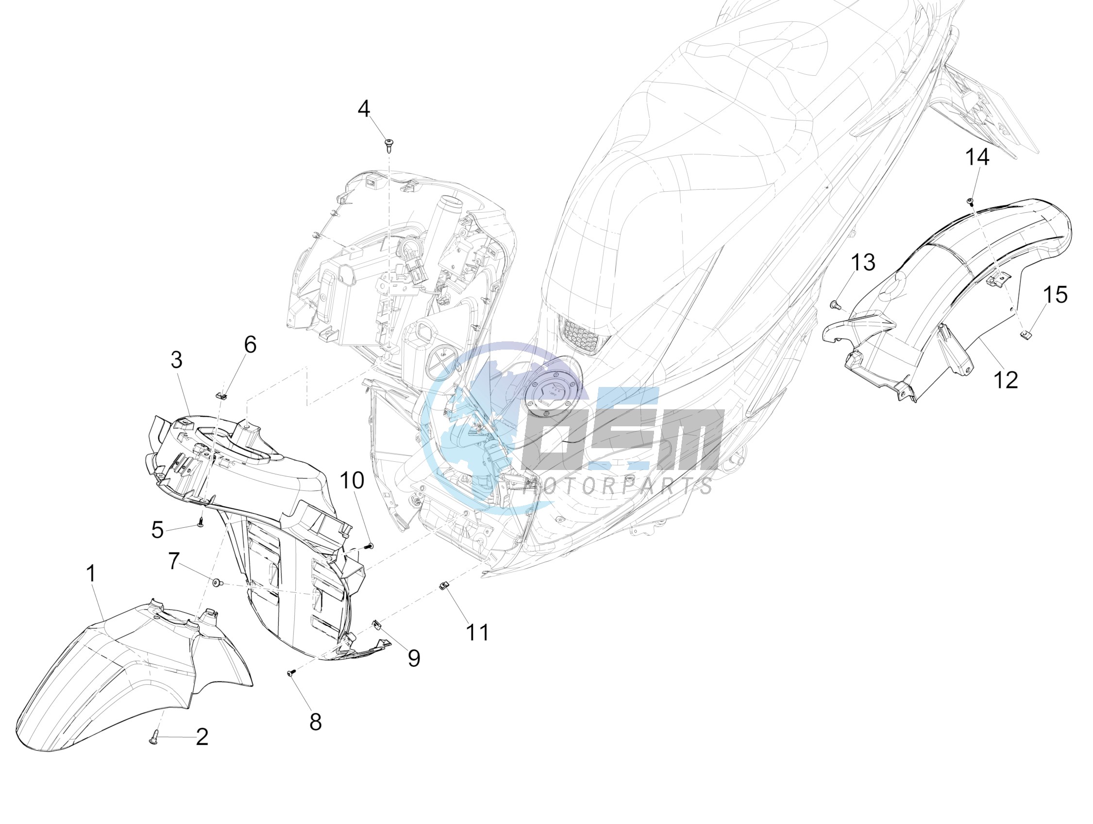 Wheel huosing - Mudguard