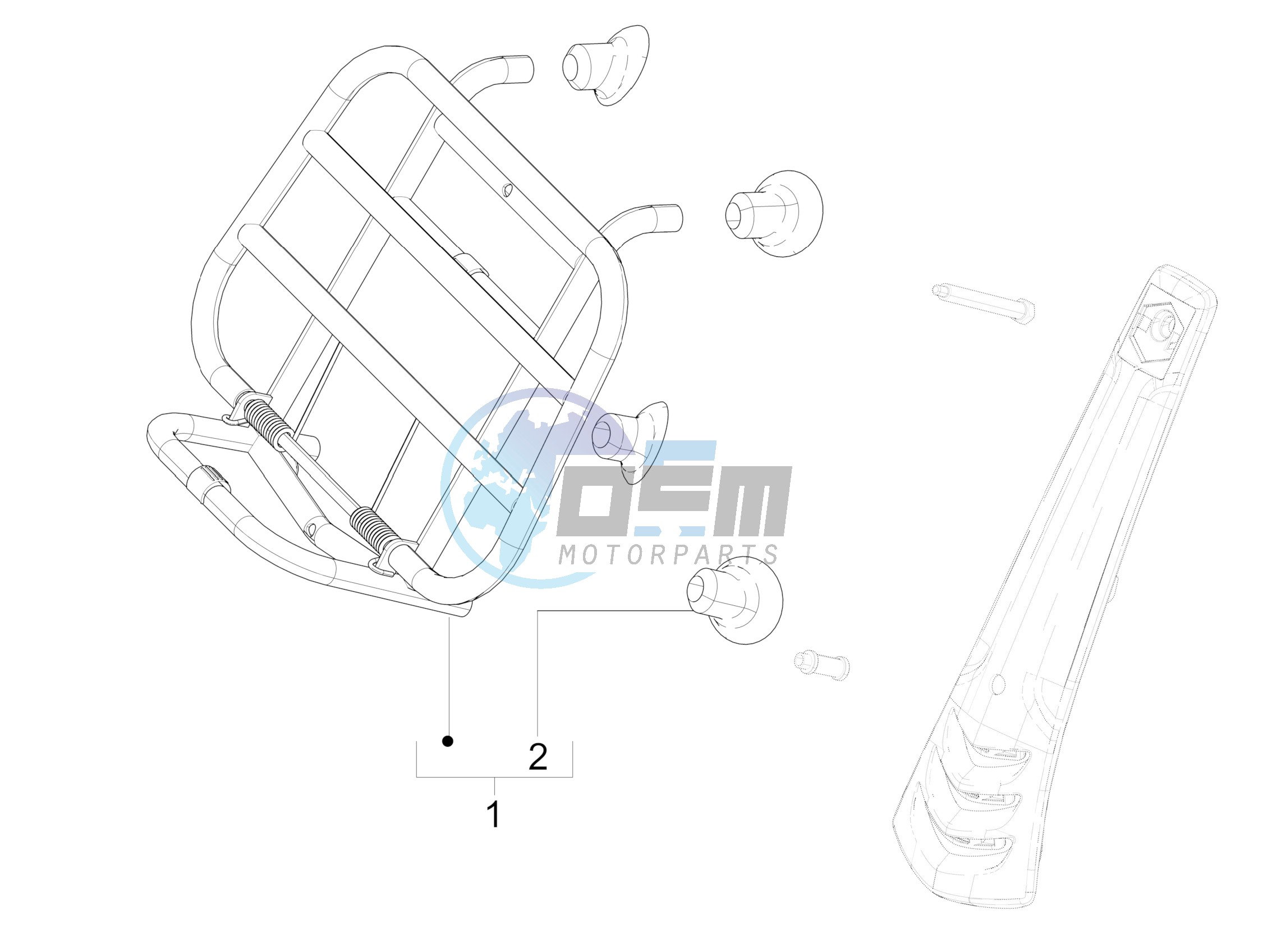 Front luggage rack