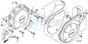 CBR1000RA9 E / ABS MKH REP drawing A.C. GENERATOR COVER (CBR 1000RA)