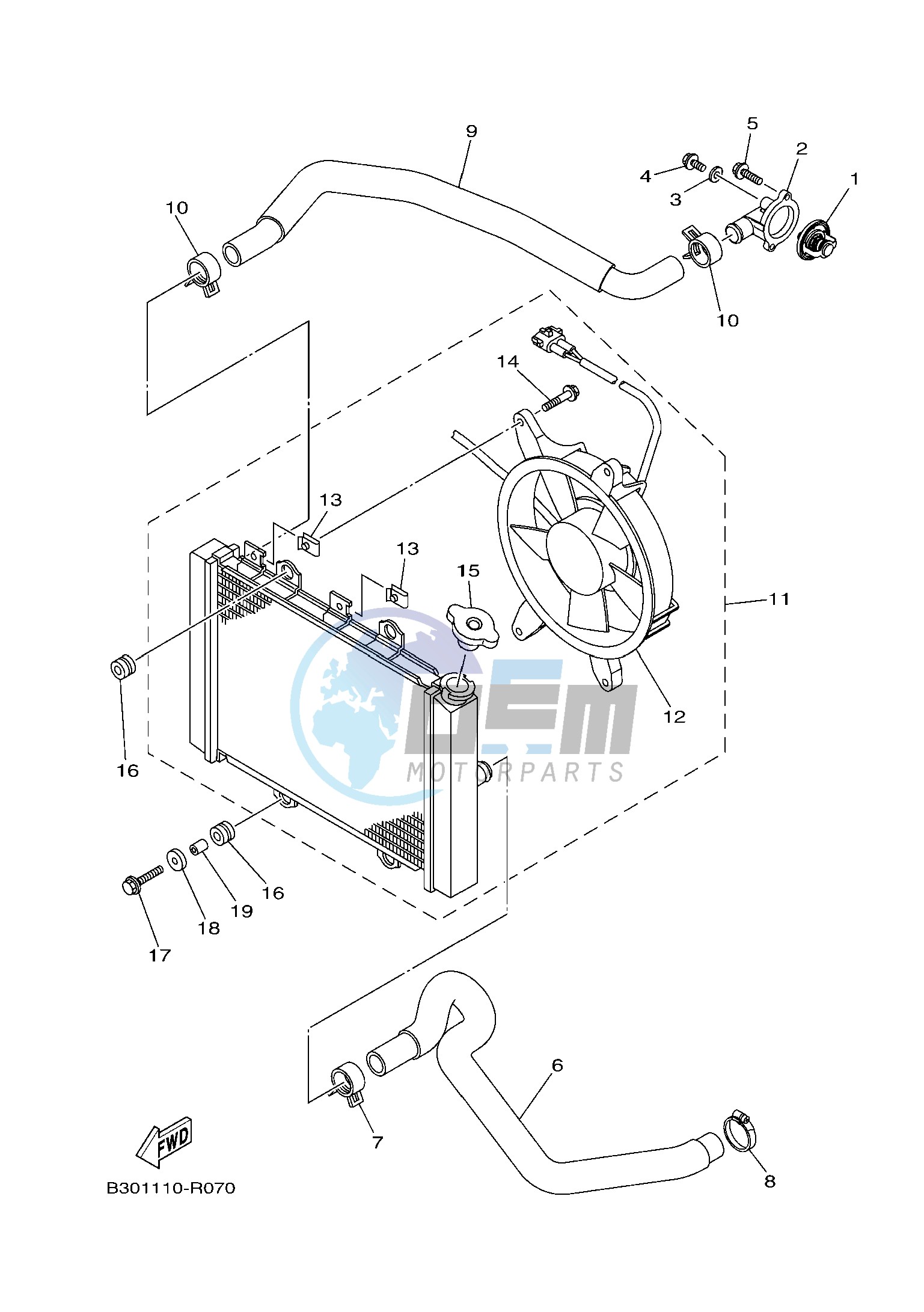 RADIATOR & HOSE