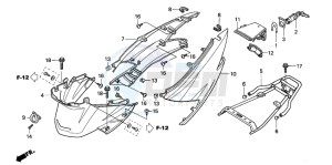 SCV100 LEAD drawing BODY COVER