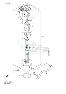 DL650 ABS V-STROM EU-UK drawing FUEL PUMP