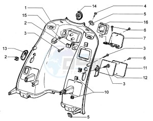 Hexagon 250 GT (5791881) 5791881 drawing Internal shield