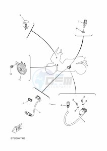 YP125RA XMAX 125 ABS (BL25) drawing FLASHER LIGHT