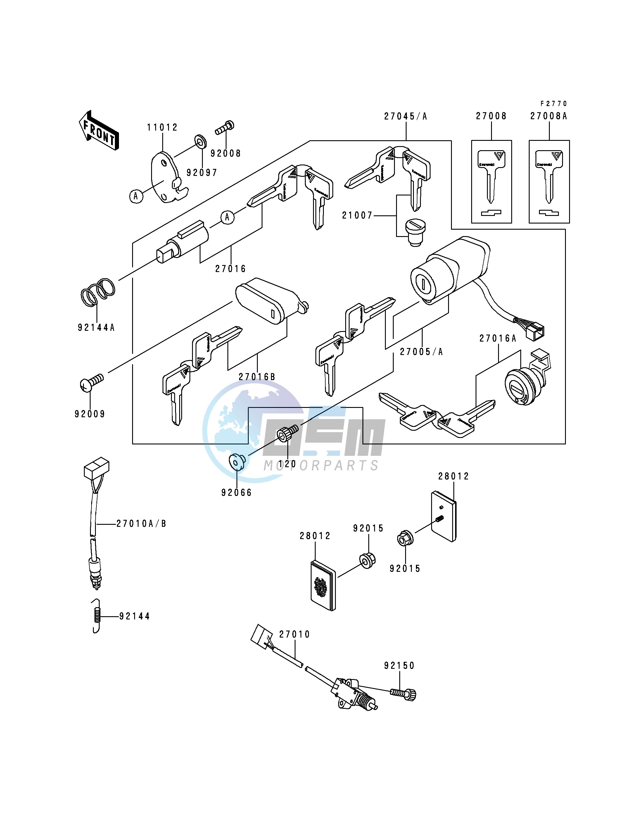 IGNITION SWITCH_LOCKS_REFLECTORS