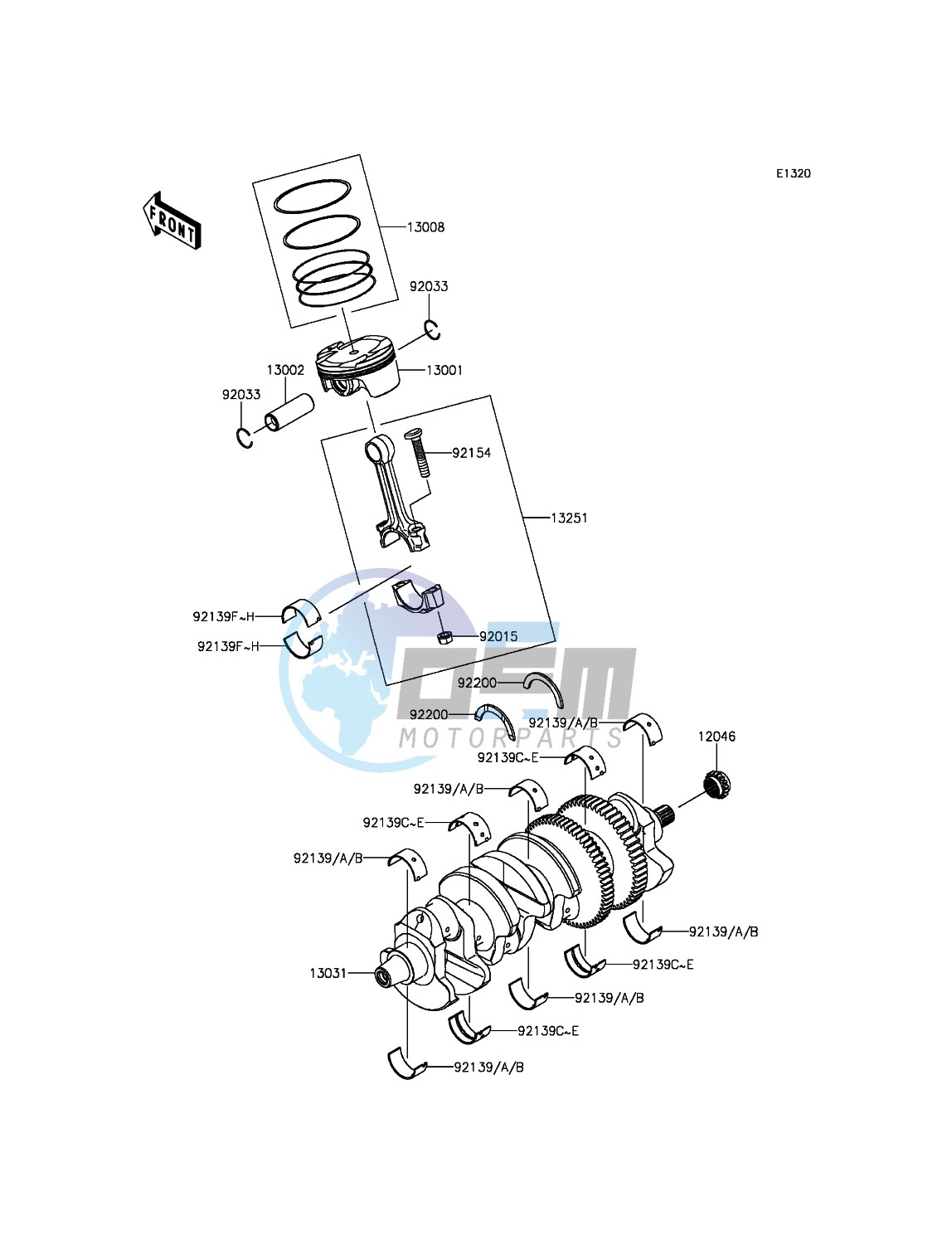 Crankshaft/Piston(s)