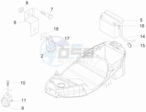 Liberty 150 4t 2v e3 ptt ( Libano - Israele ) Libanon - Israel drawing Remote control switches - Battery - Horn