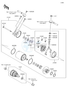 JET SKI ULTRA 310LX JT1500MEF EU drawing Starter Motor