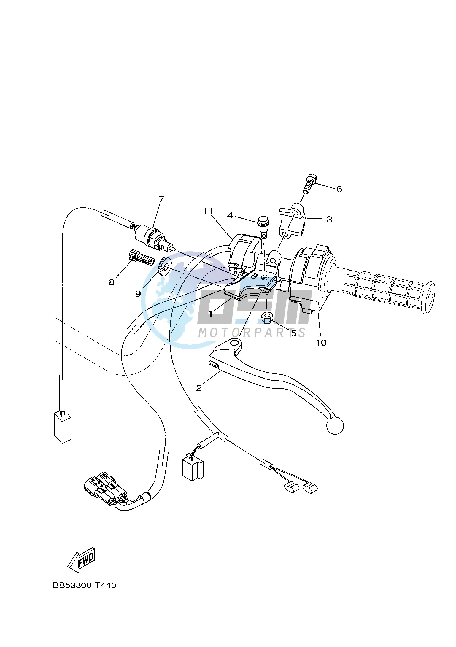 HANDLE SWITCH & LEVER