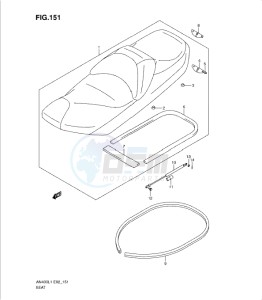 AN400Z drawing SEAT (AN400AL1 E19)