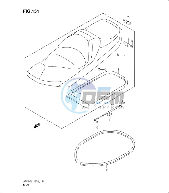 SEAT (AN400AL1 E19)