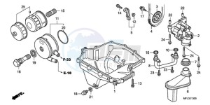 CBR1000RA9 Europe Direct - (ED / ABS) drawing OIL PAN/OIL PUMP