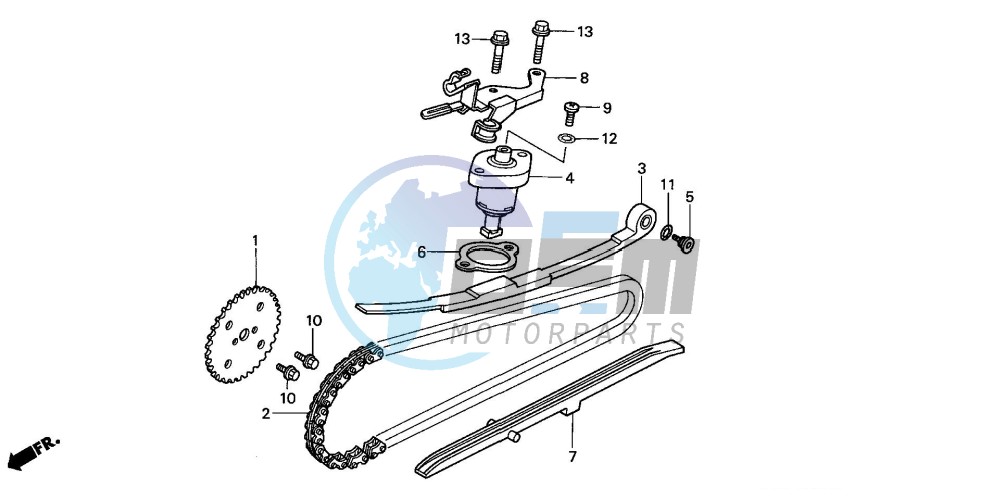 CAM CHAIN/TENSIONER