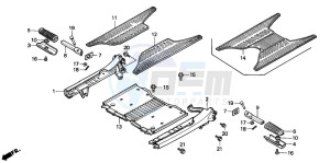 NH80MS drawing FLOOR PANEL/FLOOR BOARD