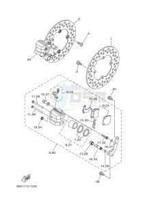 YFM450FWB KODIAK 450 (BHS1) drawing FRONT BRAKE CALIPER