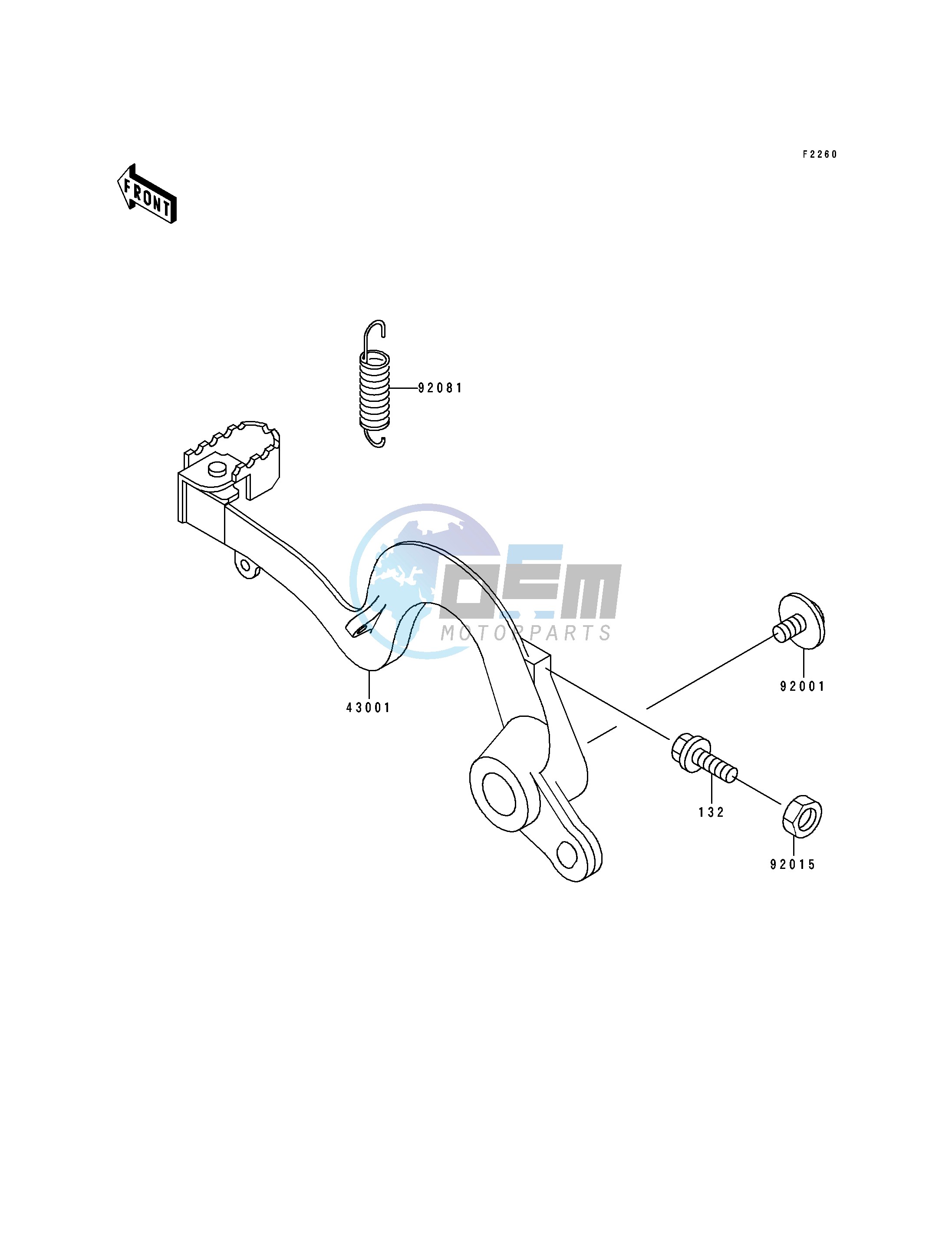 BRAKE PEDAL