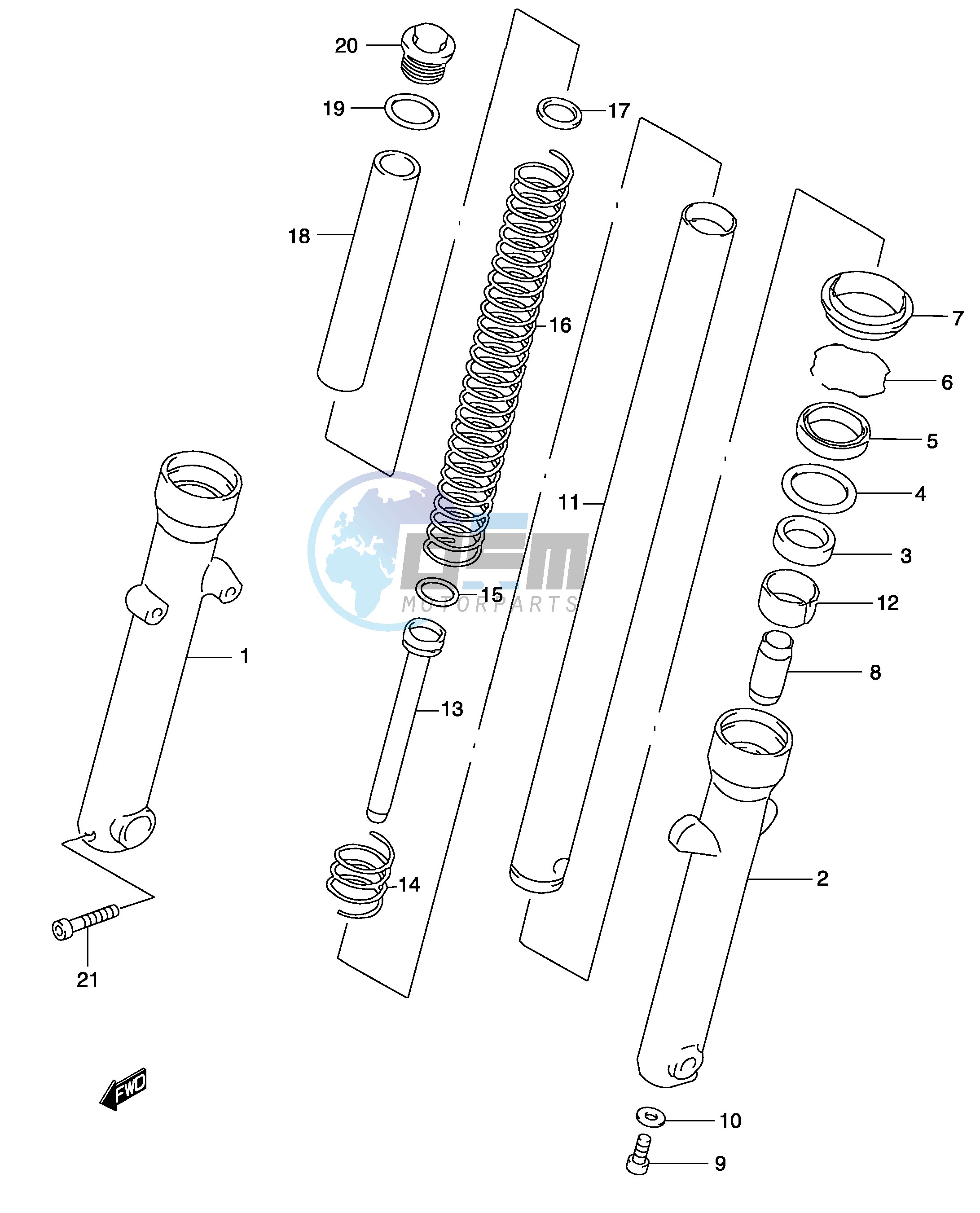 FRONT FORK DAMPER