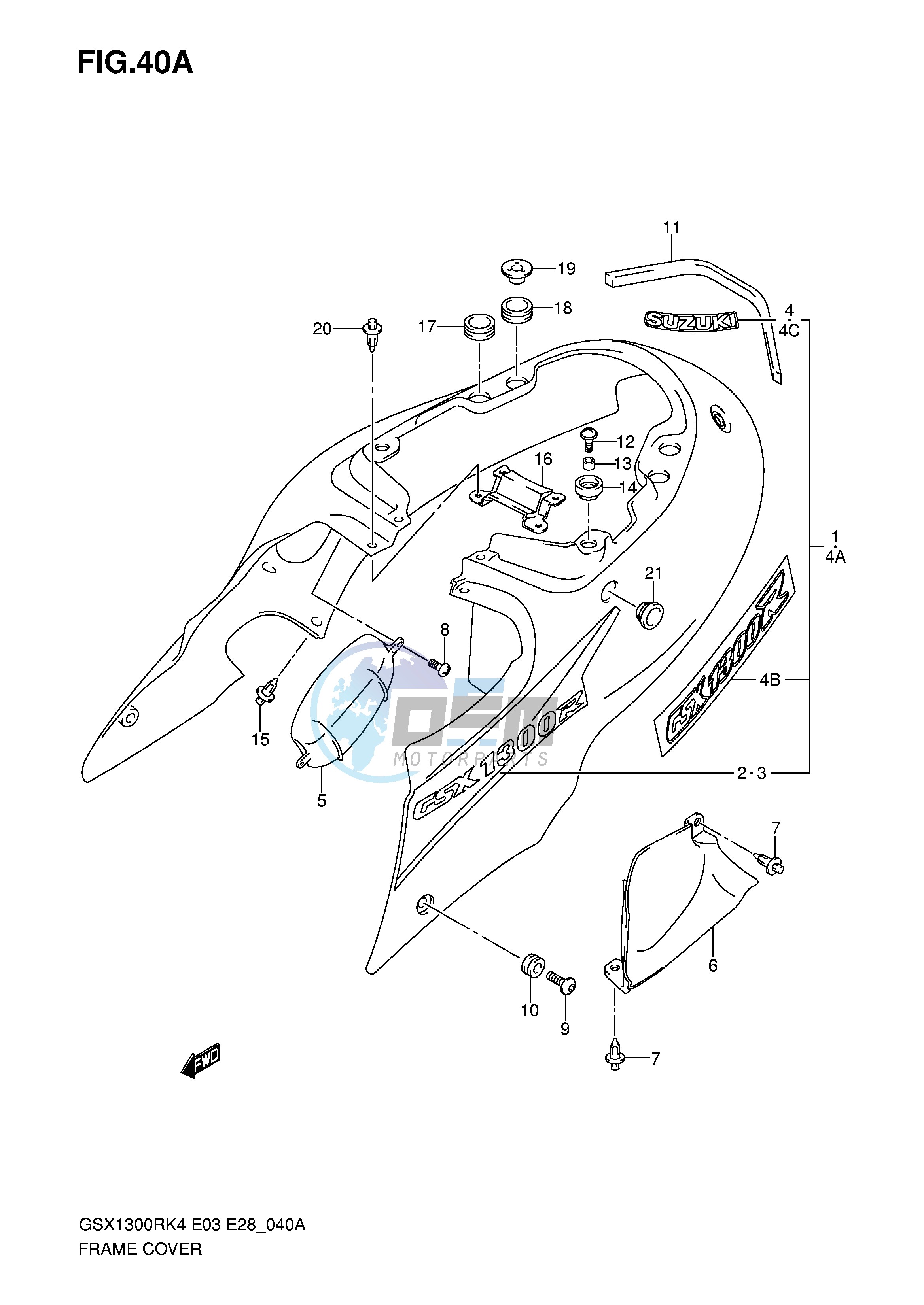 FRAME COVER (MODEL K5)